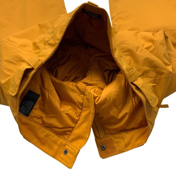 The North Face Womens Freedom Insulated Pant L Timber Tan Snow Pants Snowboard - Picture 6 of 12